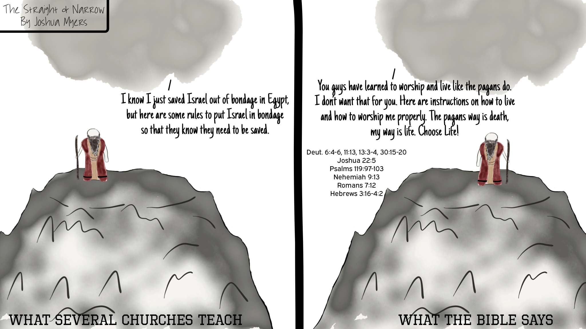 Church vs. Bible #003 – Saved from bondage to be put in bondage