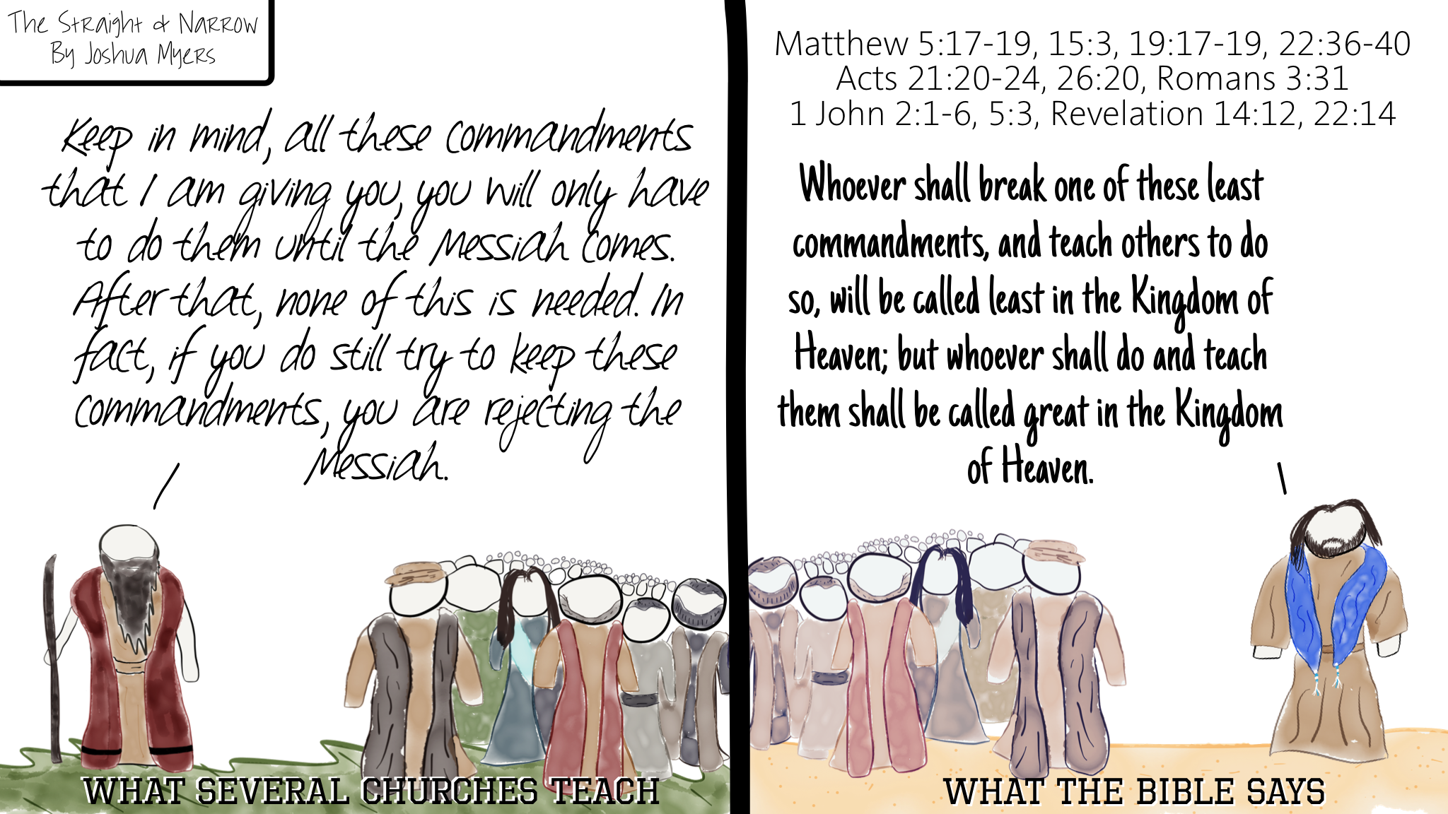 Church vs. Bible #005 – Until the Messiah