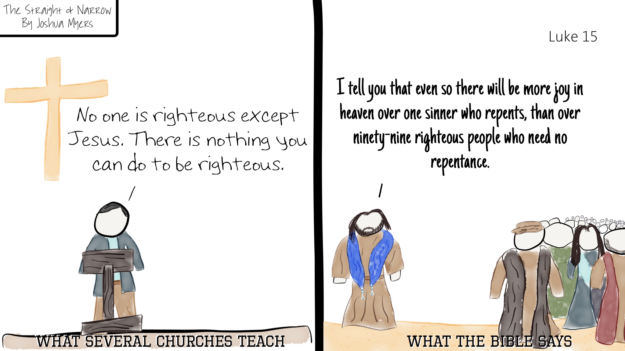 Church vs. Bible #007 – No one is righteous