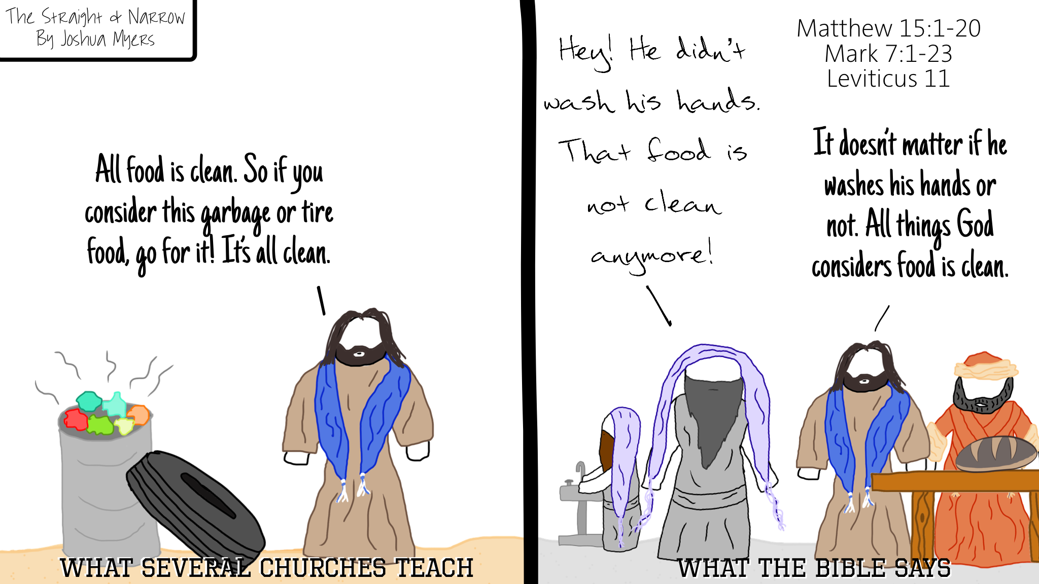 Church vs. Bible #012 – All foods clean