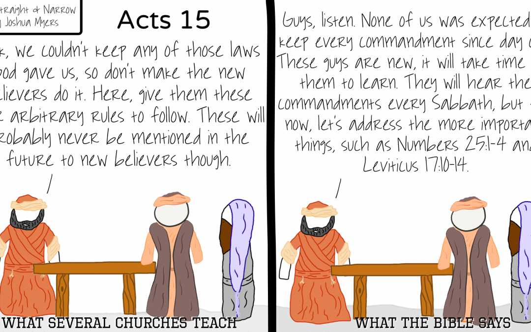 Church vs. Bible #013 – Acts 15