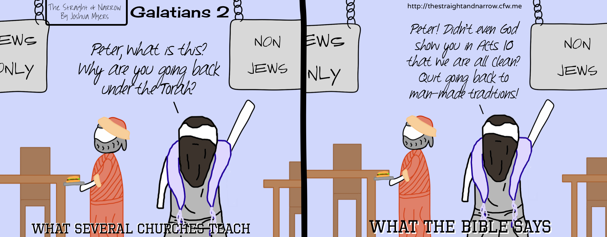 Church vs. Bible #030 – Galatians 2