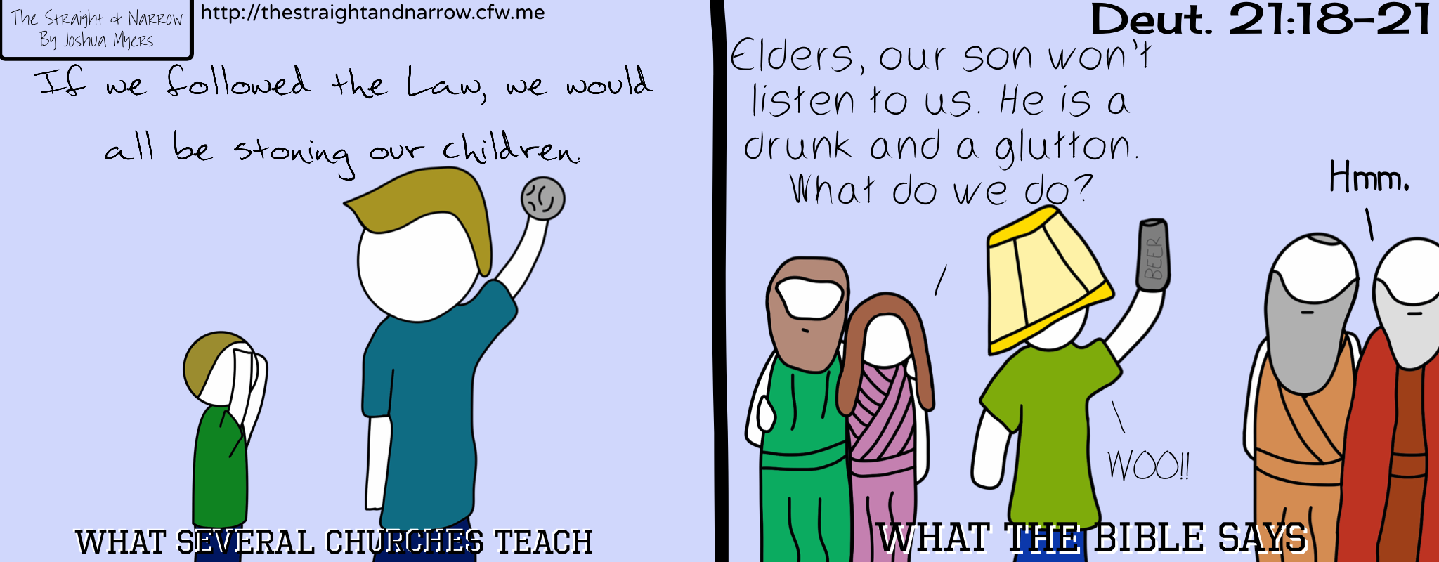 Church vs. Bible #033 – Stoning our children