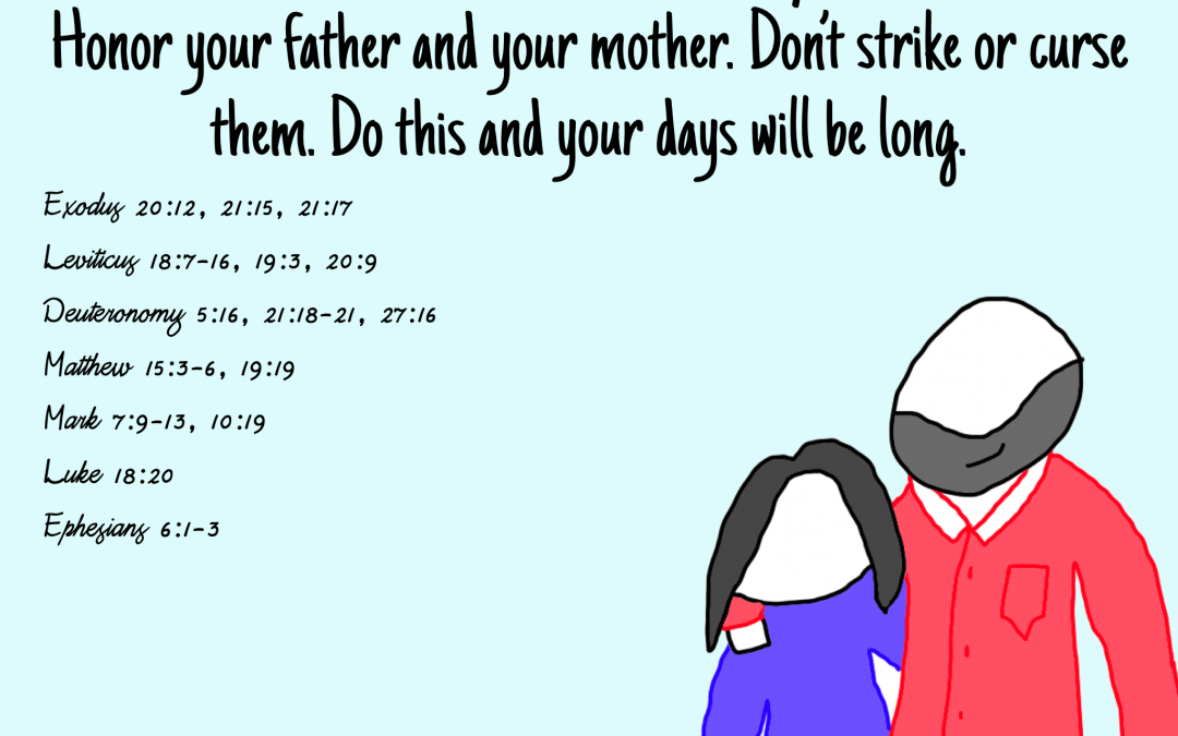Honor your father and mother