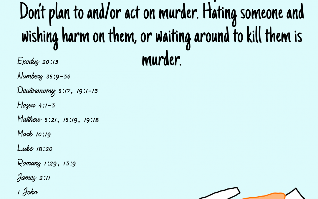 Do not murder