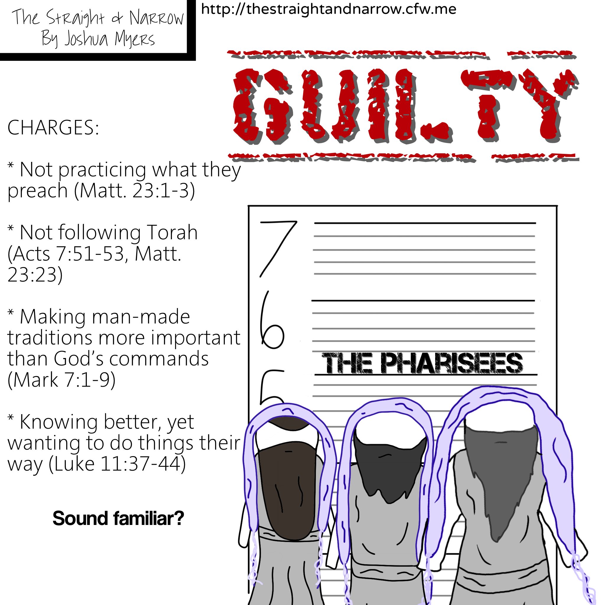 GUILTY: Pharisees