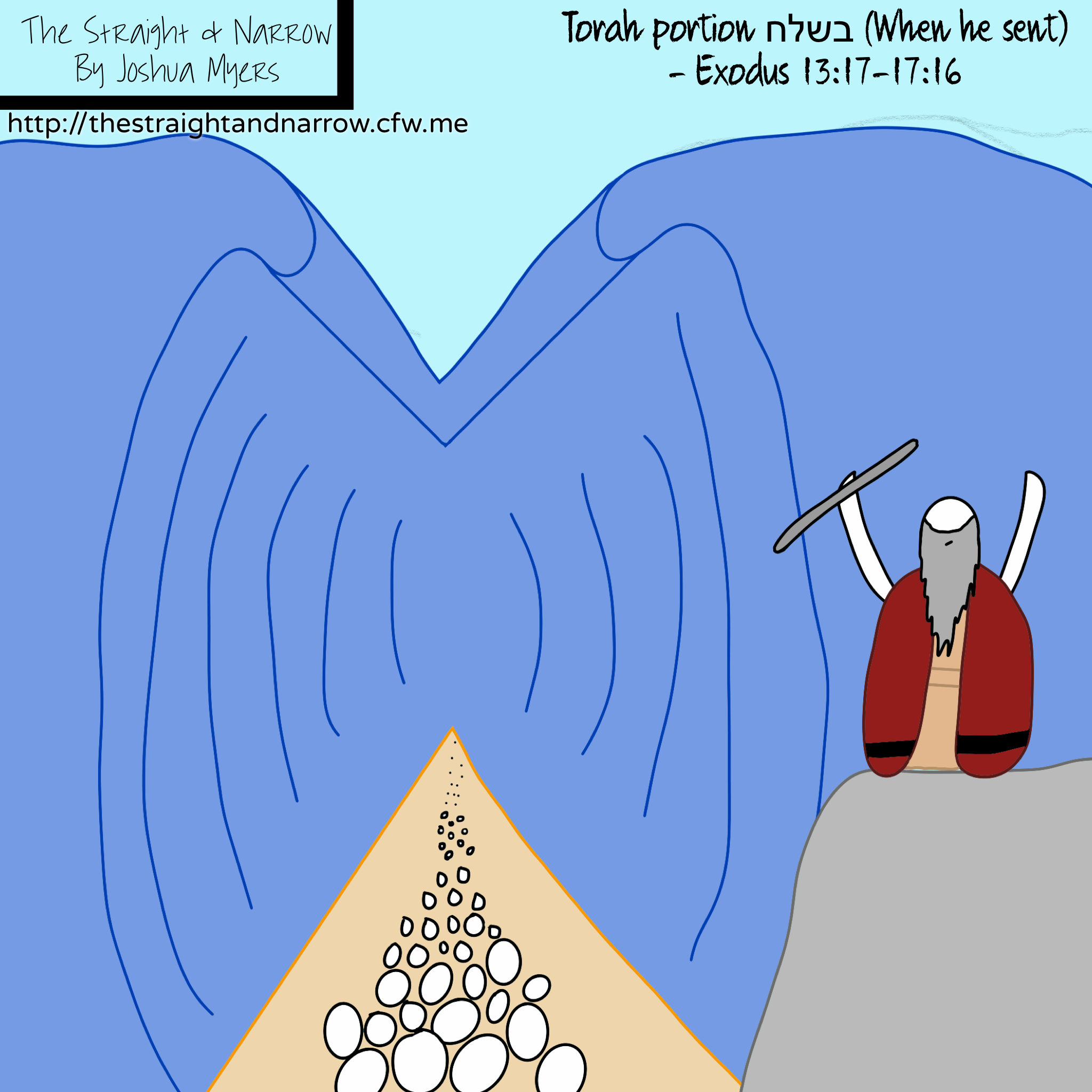 Torah Portion: בשלח (When he sent) – Exodus 13:17-17:16