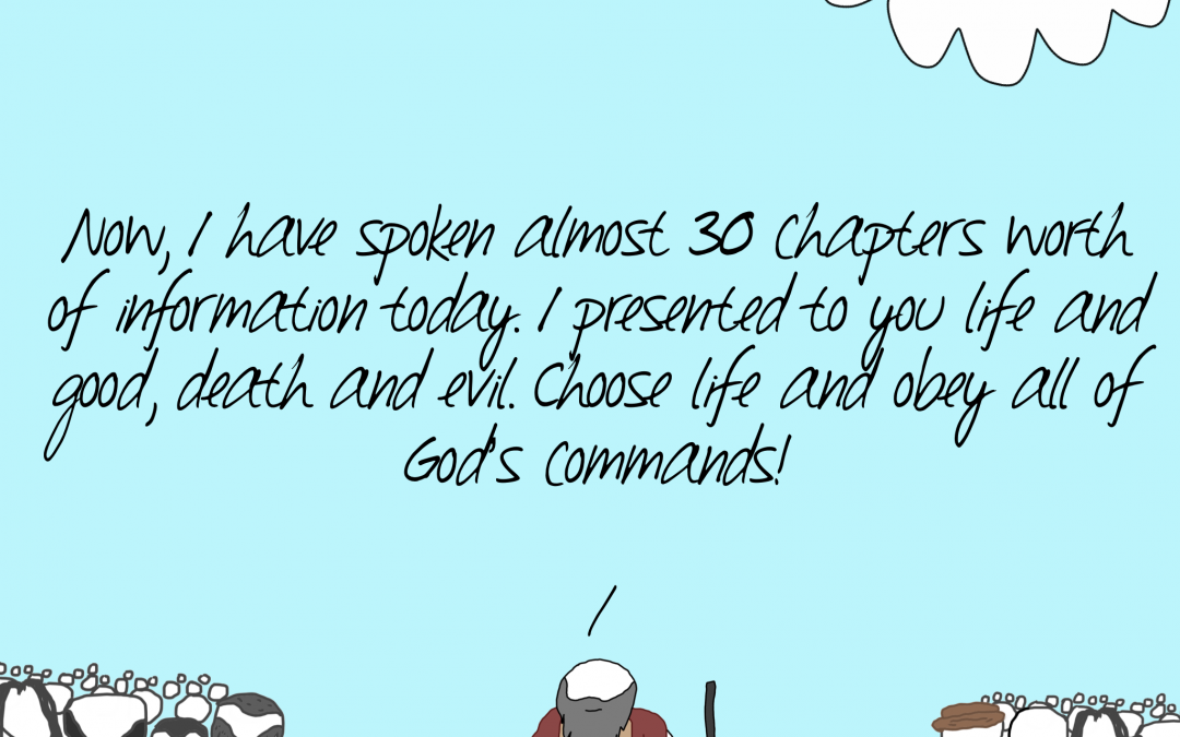 Torah Portion: נצבים – Deuteronomy 29:9-30:20