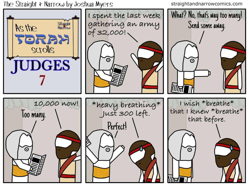 As The Torah Scrolls: Judges 7