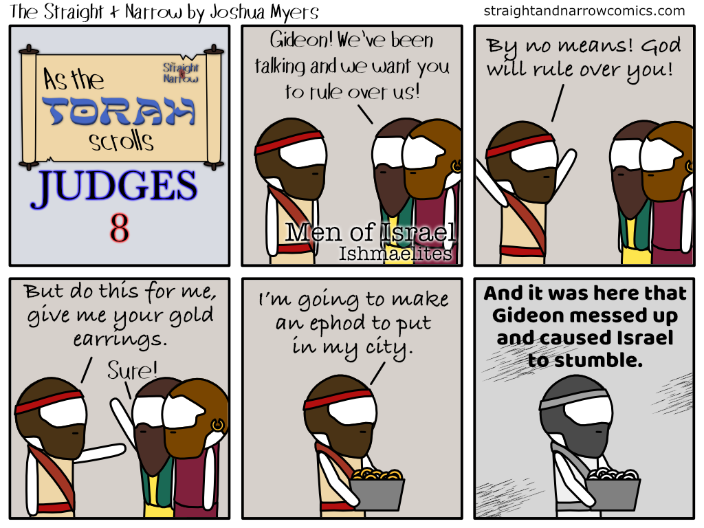 As The Torah Scrolls: Judges 8