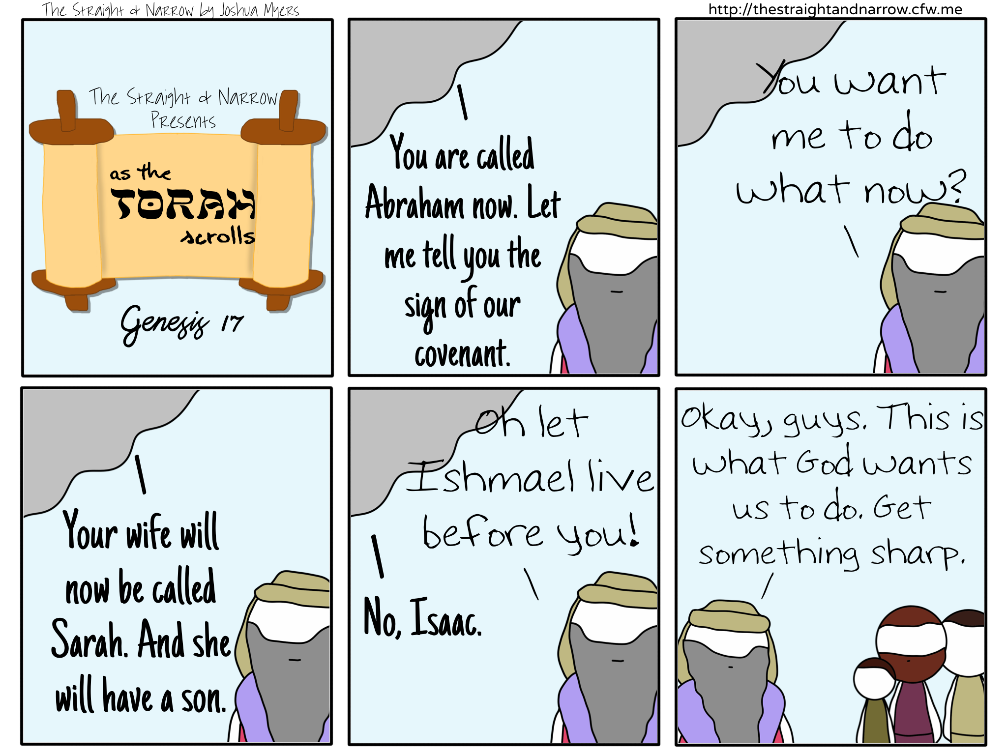 As The Torah Scrolls: Genesis 17