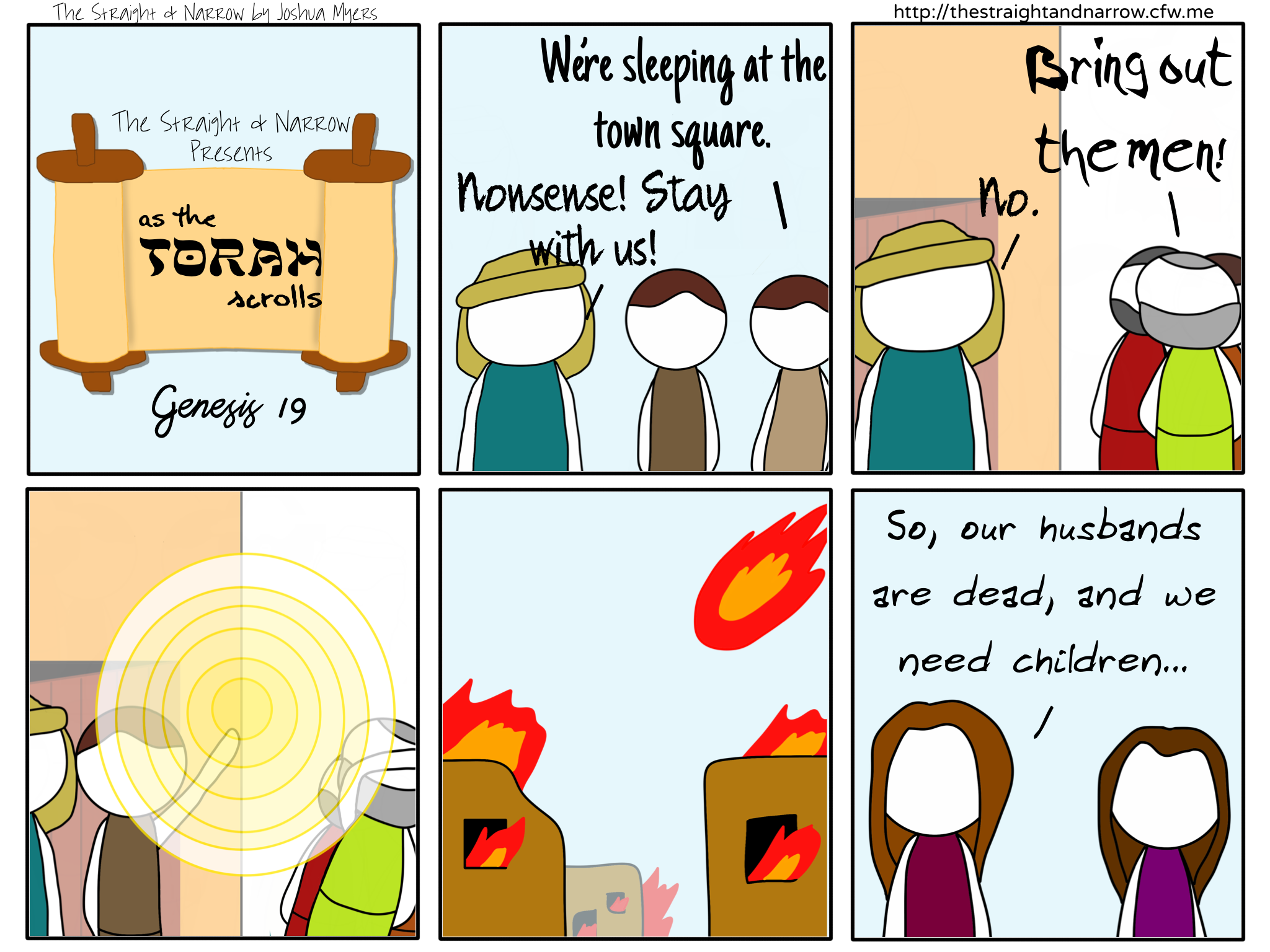 As The Torah Scrolls: Genesis 19