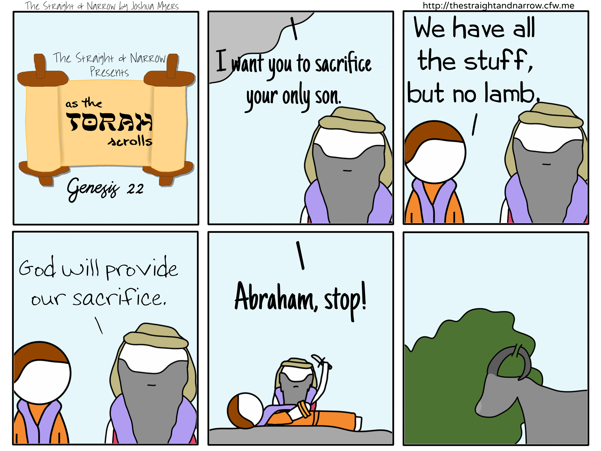 As The Torah Scrolls: Genesis 22