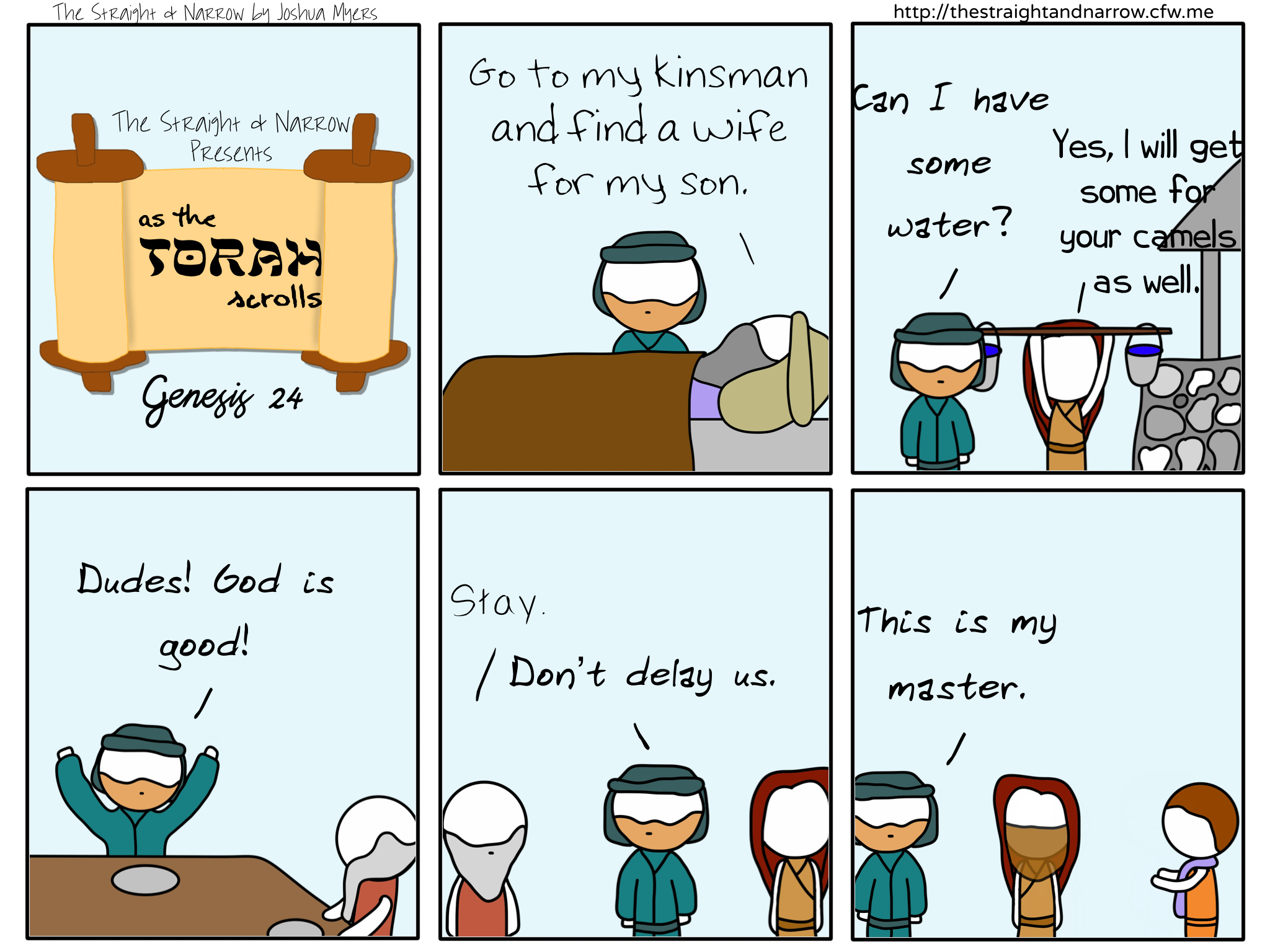 As The Torah Scrolls: Genesis 24