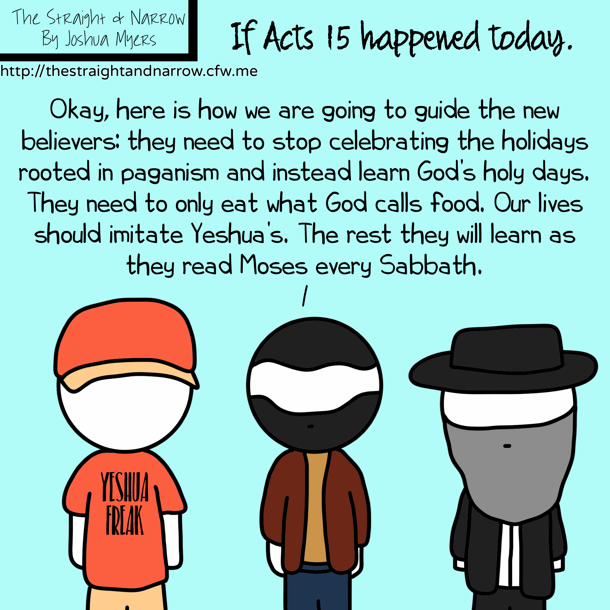 Acts 15: Today edition