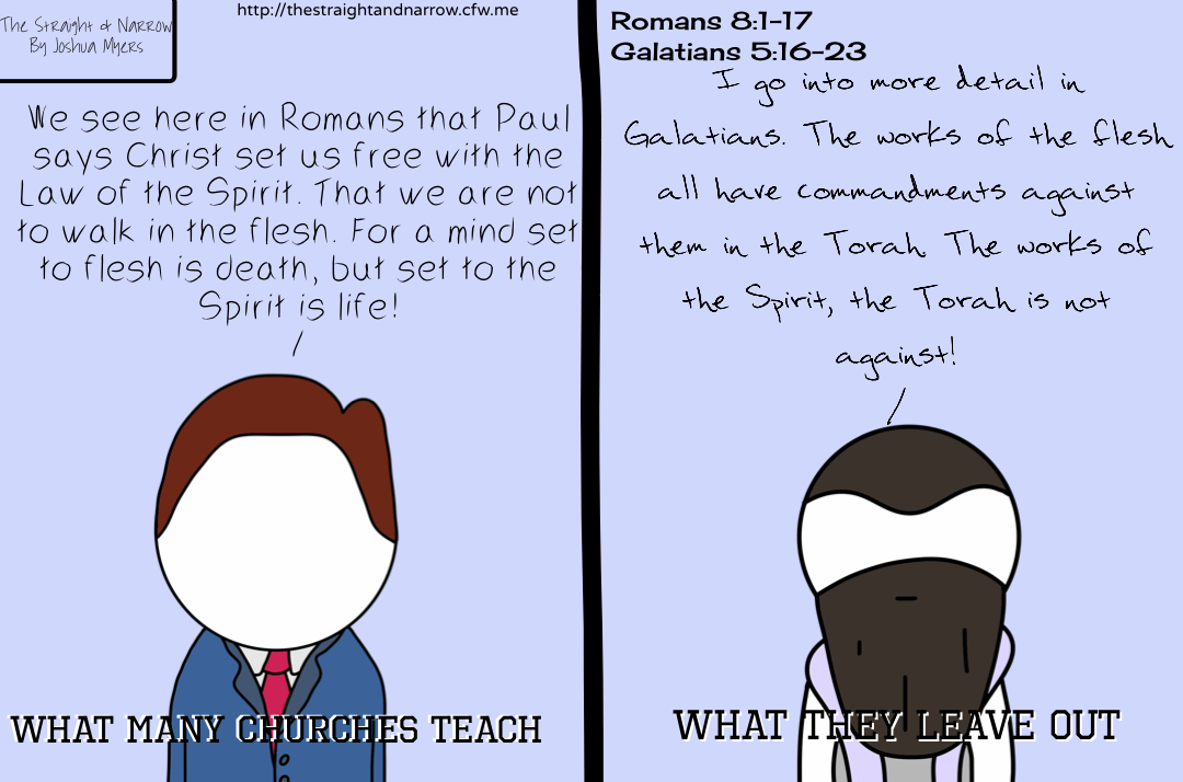 Church vs. Bible #045 – Spirit vs. Flesh
