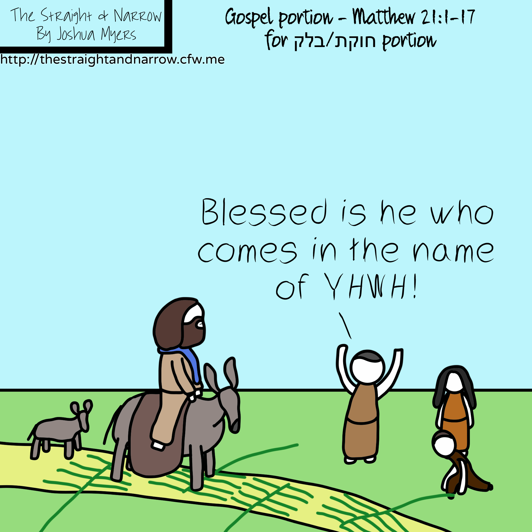 Gospel Portion: Matthew 21:1-17