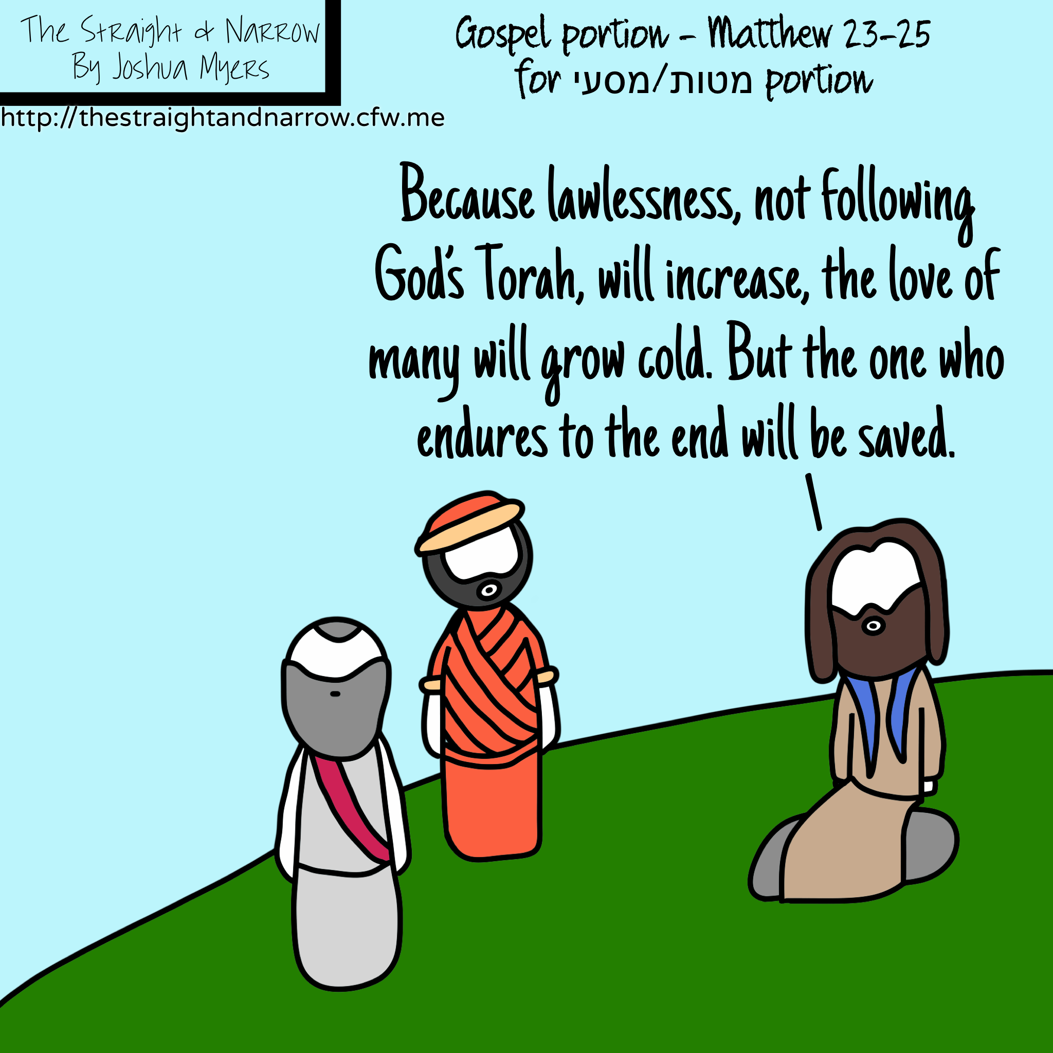 Gospel Portion: Matthew 23-25