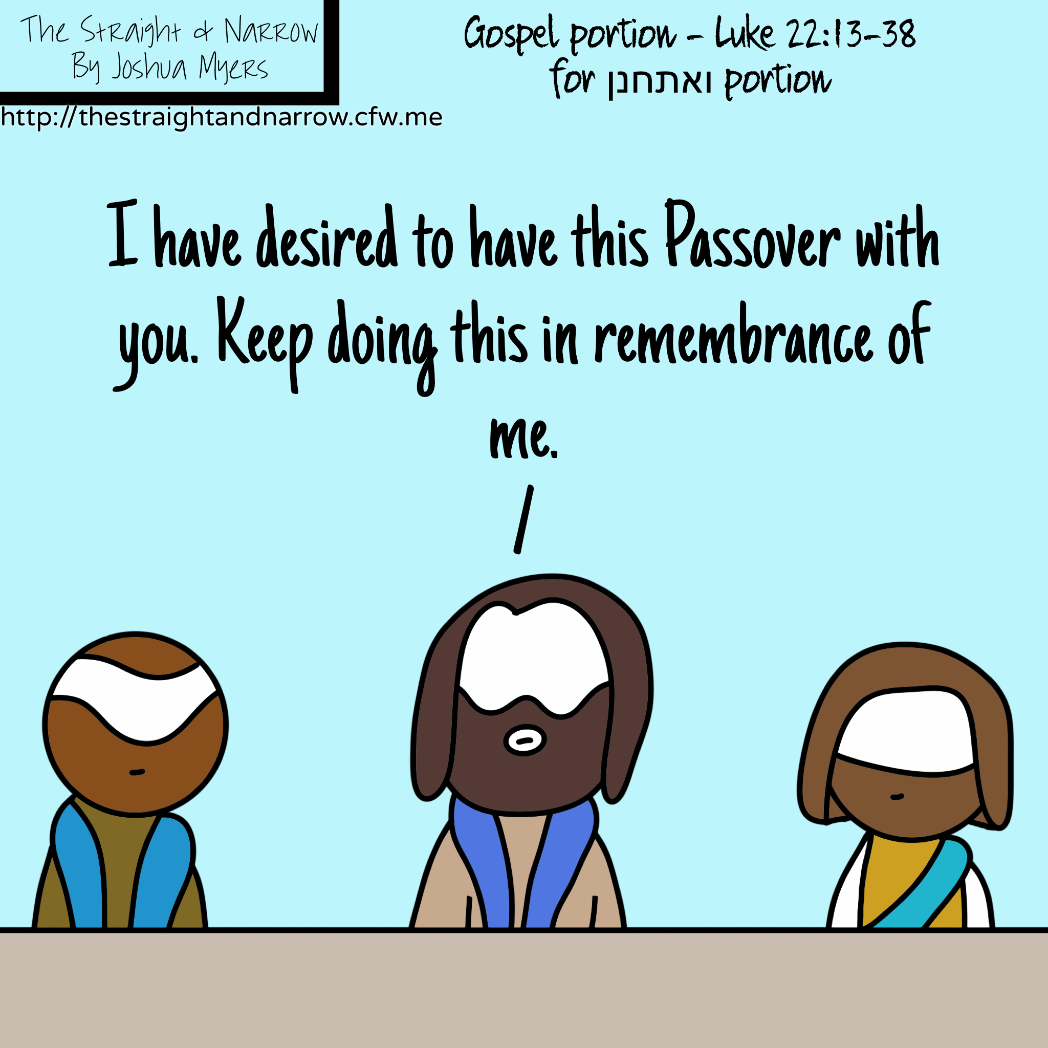 Gospel Portion – Luke 22:13-38
