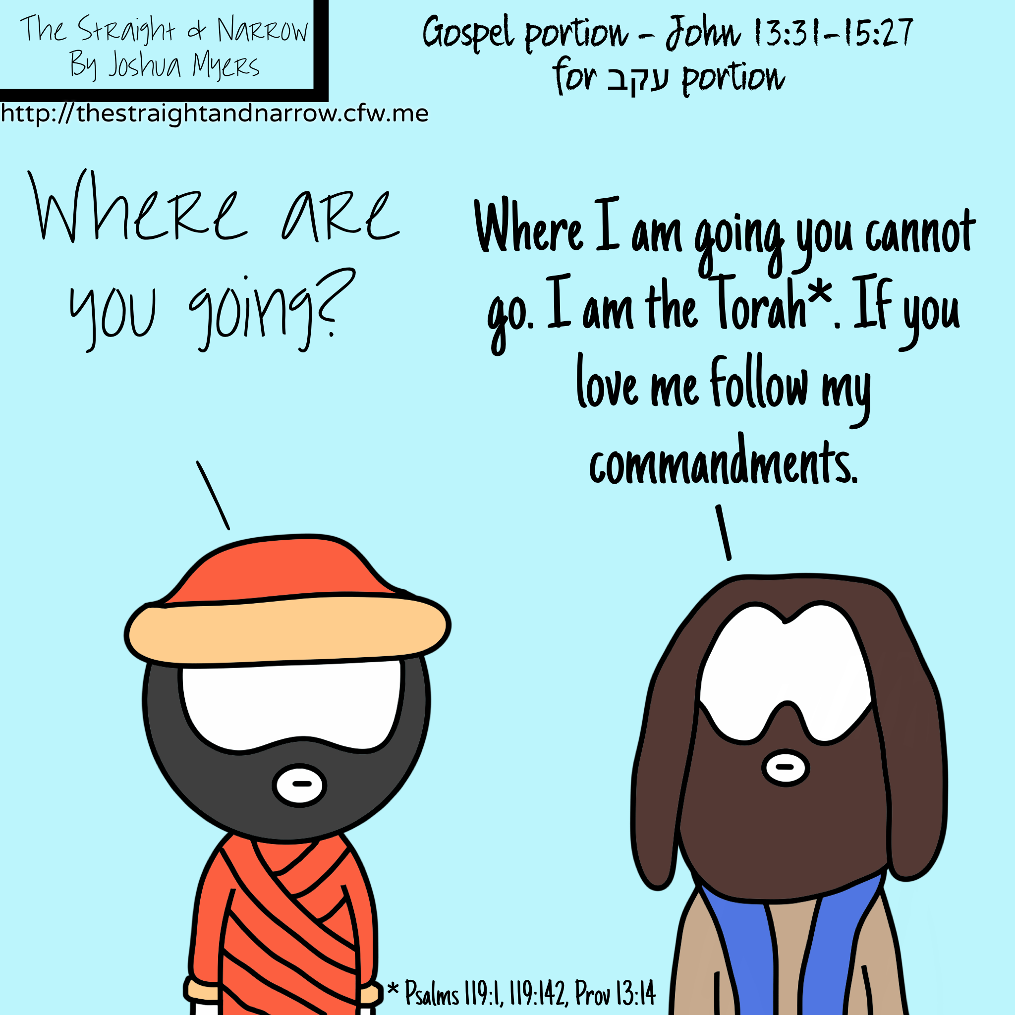 Gospel Portion – John 13:31-15:27