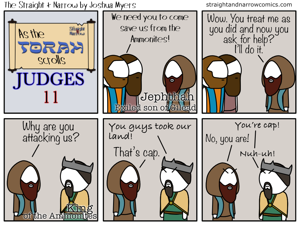 As The Torah Scrolls: Judges 11