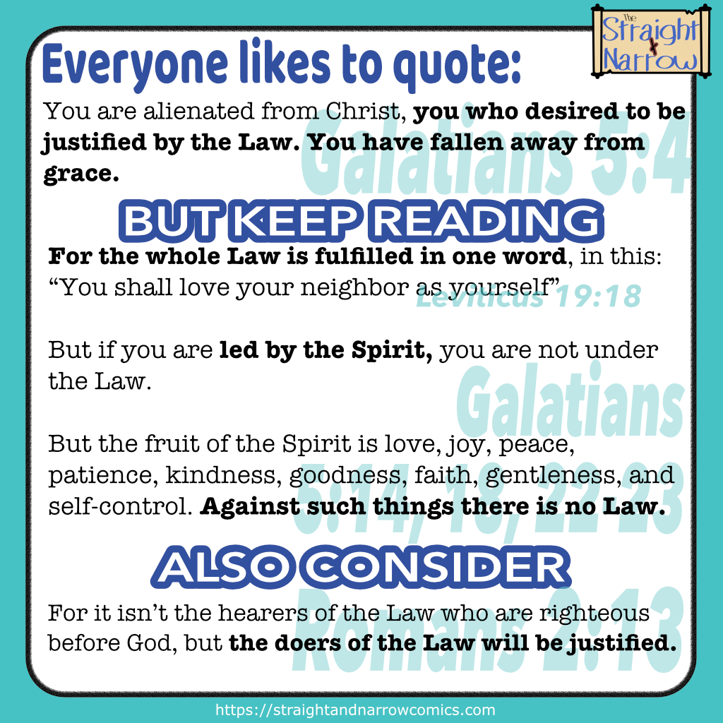 Keep Reading: Justified by the Law