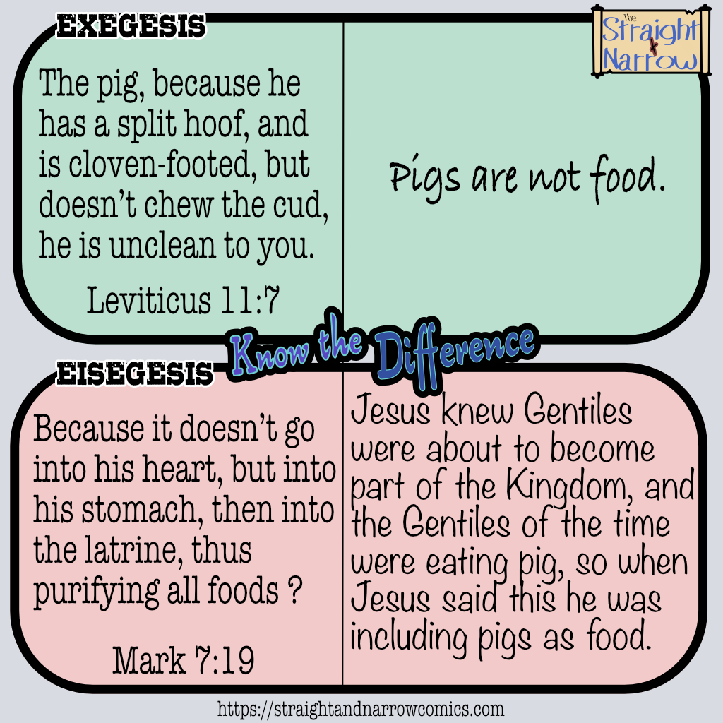 Know the Difference: Pigs are not food