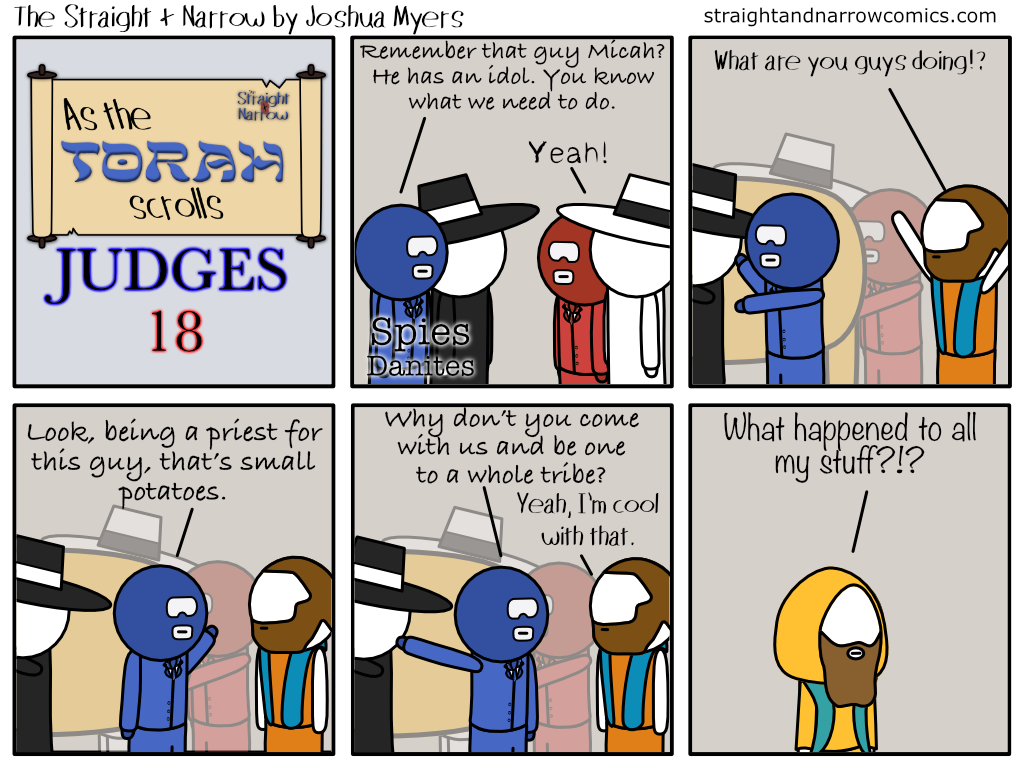 As The Torah Scrolls: Judges 18