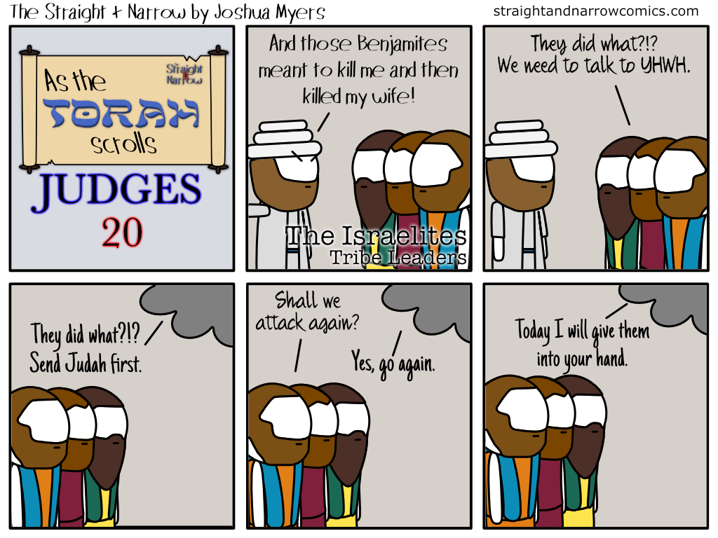 As The Torah Scrolls: Judges 20