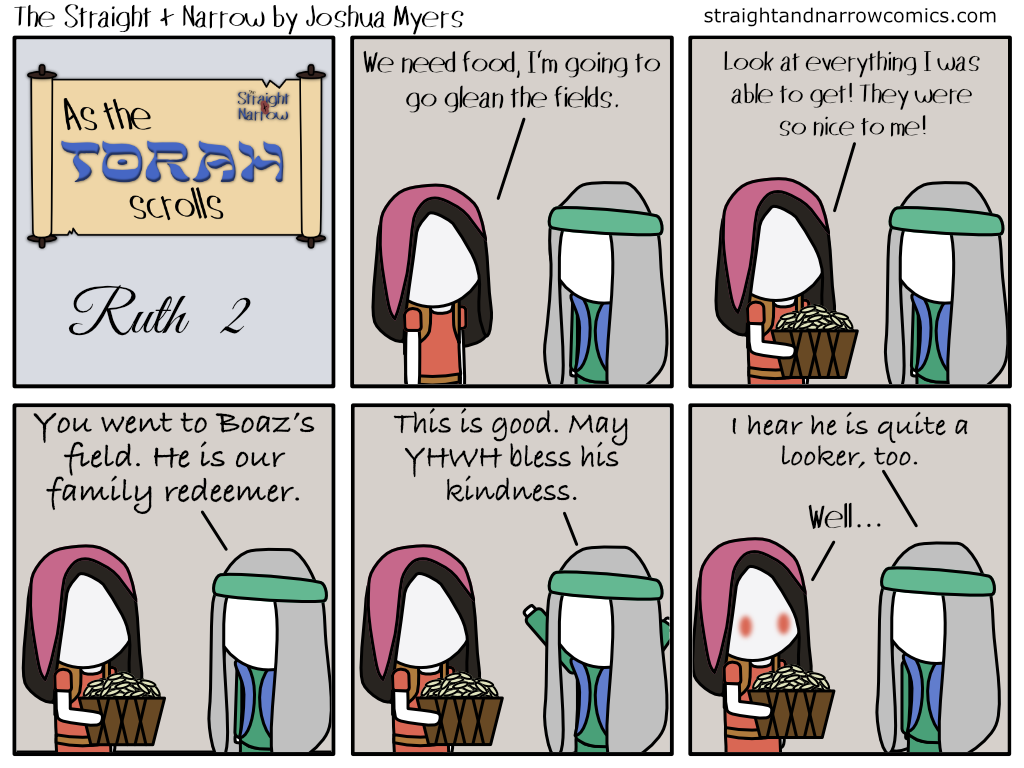 As The Torah Scrolls: Ruth 2
